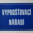 Vyprotovac nad, plast